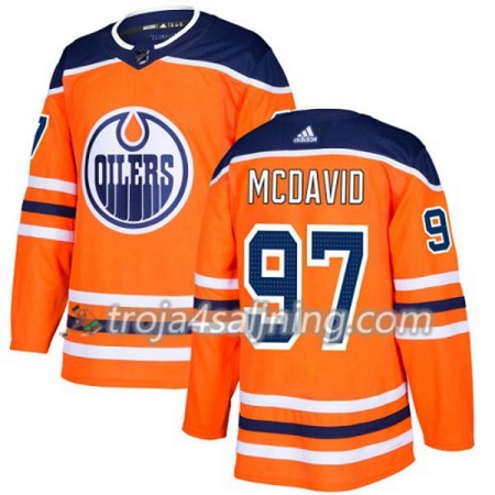 Edmonton Oilers tröja Connor McDavid 97 Adidas 2017-2018 Orange Authentic - NHL Tröjor Herr Edmonton Oilers tröja Connor McDavid 97 Adidas 2017-2018 Orange Authentic - NHL Tröjor Herr